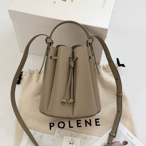 LIKE NEW Polene Huit Mini, Taupe